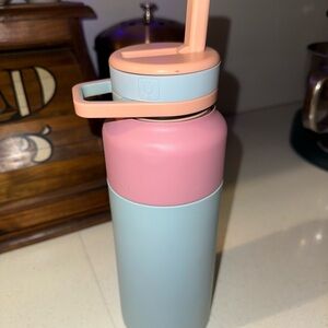 Brumate Roberta Eclipse 35oz Pink and Blue Water Bottle with Straw